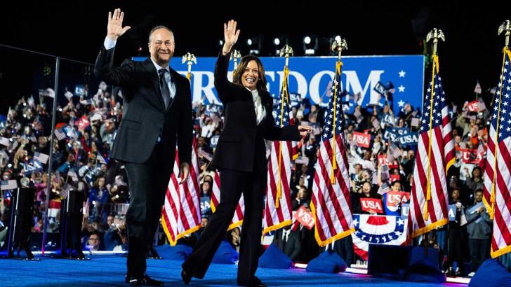 Kamala Harris and husband Doug Emhoff 